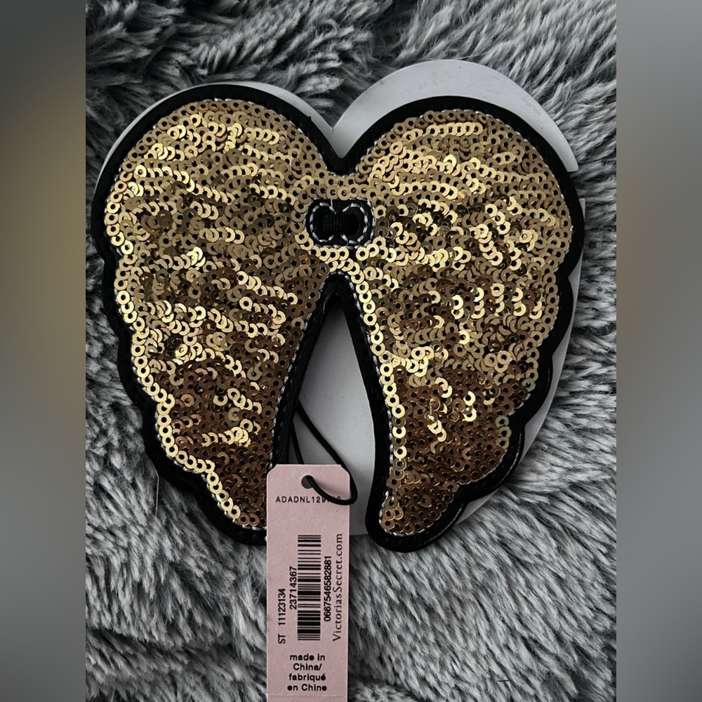 VS Sequin Angel Wing Perfume Bottle Charm